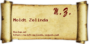 Moldt Zelinda névjegykártya